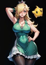 ai_generated female looking_at_viewer luma makimass_ai mario_(series) pantyhose princess_rosalina video_games