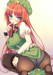 hong meiling from touhou by hym9594