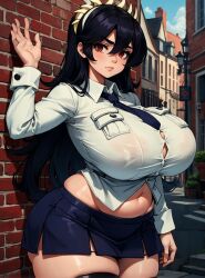 ai_generated female filia_(skullgirls) looking_at_viewer makimass_ai skullgirls video_games