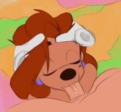 1boy 1boy1girl 1girls 2024 age_difference animated anthro anthro_on_anthro beauty_mark blowjob brown_eyes brown_nose canid canine canis closed_eyes cute deep_throat deepthroat_facesitting disembodied_hands disney domestic_dog earrings eyes_closed fellatio female furry ginger goof_troop head_grab long_hair mammal music oral oral_sex orange_hair penis penis_in_mouth petite red_hair redhead roxanne_(goof_troop) saliva saliva_drip slim sloppy sloppy_blowjob sound sound_edit sucking sucking_penis tagme teenager thehumancopier throat_fuck video young younger_female