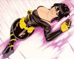 1girls 2dnsfw asian asian_female ass batgirl batgirl_(cassandra_cain) batman_(series) big_breasts biracial biracial_female black_bat black_bra black_hair bra breasts brown_hair cassandra_cain clothed clothed_sex dc dc_comics fanart laying_down laying_on_back light-skinned_female light_skin looking_at_viewer orphan_(dc) scars smile smiling smiling_at_viewer torn_clothes torn_clothing