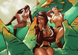 aviators badmode black_hair blonde_hair bombshell bombshells brown_hair brown_hair dark_hair dragon_riders dragonriders dragons girls