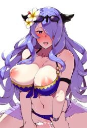 ai_generated bikini boris_(noborhys)_(style) breasts camilla_(fire_emblem) camilla_(summer)_(fire_emblem) fire_emblem fire_emblem_fates fire_emblem_heroes long_hair nipples penetration reza3344 sex sunglasses sunglasses_on_head