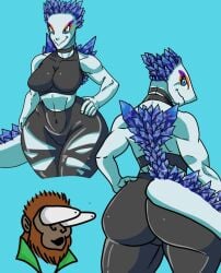 1boy 1girls 2020s 2024 2d 2d_(artwork) 5_fingers anthro anthro_female anthro_focus anthro_male anthro_only anthrofied ape artist_request ass background big_ass big_butt big_hips big_tail blue_background blue_eyes boy breasts brown_fur brown_hair butt_crack clothed clothed_female clothed_male clothes clothing color colored crystal crystals curvy curvy_body curvy_female curvy_figure curvy_hips curvy_thighs duo ear ears_up eyes eyes_open eyes_wide_open fanart female female/male female_anthro female_focus fingernails fingers furry_male girl godzilla_(series) godzilla_x_kong:_the_new_empire gorilla goth goth_girl grey_skin hips humanoid humanoid_genitalia kaiju kaiju_girl king_kong king_kong_(series) kong large_tail legendary_pictures lizard lizard_girl lizard_humanoid lizard_tail long_tail male_anthro mammal mammal_humanoid monkey monkey_boy monster monster_boy monster_girl nail nails neck no_dialogue no_humans no_text non-human non-mammal_breasts reptile reptile_humanoid reptilian scalie scalie_female scalie_humanoid shimo_(kaiju) simple_background skin snoot_game snout solo_focus spikes spikes_(anatomy) tail textless thick_thighs thighs tight tight_clothes tight_clothing tight_dress tight_fit tight_pants warner_brothers white_body white_scales wide_eyed wide_hips wide_thighs