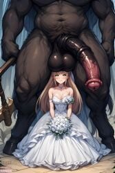 1girls ai_generated anthro anthro_on_female anthro_on_humanoid axe bad_end balls balls_on_head beastbride big_balls big_cock big_testicles bouquet brown_fur brown_hair brunette_hair captured captured_girl captured_heroine clothed_female cock_worship defeated defeated_heroine dominant_male domination equine equine_genitalia equine_penis female flared_penis horse_balls horse_penis horsecock horsecock_on_humanoid huge_balls huge_cock hyper_penis kneeling kneeling_female kneeling_on_ground male marriage married_to_penis minotaur monster monster_cock penis petite_body petite_female petite_girl sex_slave slave slavegirl submissive submissive_female testicles tiara weapon wedding wedding_dress wedding_veil
