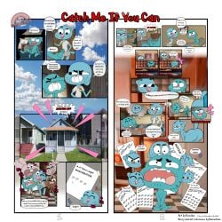 anais watterson from the amazing world of gumball by enookie