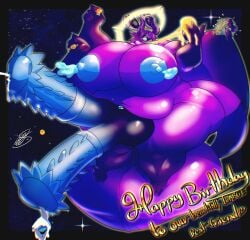 2_penises absurd_res animal_genitalia animal_penis anthro areola astronomical_hyper balls belly big_balls big_belly big_breasts big_penis bodily_fluids breast_expansion breasts chimera clothing cum digital_media_(artwork) earth eating ejaculation english_text erection expansion female genital_fluids genitals giga goo_creature growth hair herm hi_res horn huge_balls huge_belly huge_breasts huge_cock huge_filesize hybrid hyper hyper_balls hyper_belly hyper_breasts hyper_genitalia hyper_penis intersex jupiter_(planet) lactating lagomorph leporid looking_at_viewer macro mammal maria_(queenserena) milk multi_genitalia multi_penis mythological_creature mythology nipples nude overweight overweight_female penis planet rabbit saturn_(planet) shaded shieradevil smile solo space star sun tail text thick_tail thick_thighs trans_(lore) trans_woman_(lore) uranus_(planet) wide_hipped_anthro wide_hipped_female wide_hips wings