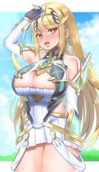 mythra from monolith soft by meipasuye