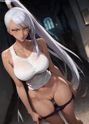 1girls 2d ai_generated ass big_ass big_breasts breasts code_geass completely_naked completely_nude completely_nude_female curvaceous curvaceous_female curvaceous_figure curvy curvy_figure dark-skinned_female dark_skin female high_quality hourglass_figure huge_breasts inviting_to_sex large_breasts light-skin light-skinned_female lips long_hair long_ponytail mature mature_female mature_woman milf mommy naked nero100 nipples nude nude_female pale-skin pale-skinned_female ponytail posing pussy sagging_breasts seductive seductive_look sexy_pose silver_hair stable_diffusion tagmeo thick_ass thick_butt thick_thighs thighs vagina villetta_nu white_hair wide_hips yellow_eyes