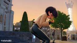 1boy 1boy1girl 3d adult ai_generated ass big_ass black_gloves blue_eyes brown_body brown_hair brown_jacket brown_skin building buildings city crying crying_with_eyes_open dark-skinned_female dark_skin day daylight daytime detective ears emma_(pokemon) emma_(pokemon_legends:_z-a) female game_freak girl gloves grok grok_imagine hand_on_ass humiliation in_game jacket leggings male matiere_(pokemon) matiere_(pokemon_legends:_z-a) not_porn pokemon pokemon_legends pokemon_legends:_z-a pokemon_legends_z-a public public_humiliation raped_female raped_girl round_ass round_butt sexy sexy_ass sexy_butt short_hair slap slapping_ass slapping_butt stairs tagme tears tears_in_eyes tight_clothes tight_clothing touching_self tower trees video video_game_character video_games walking worker yallahs80