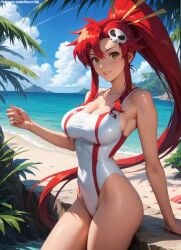 1girls 2d ai_generated ass athletic athletic_female bare_shoulders belly big_ass big_breasts breasts curvy curvy_figure cute cute_face detailed eyelashes eyeshadow female female_only fit fit_female focus high_quality huge_breasts large_breasts legs light-skinned_female light_skin lips lipstick long_hair looking_at_viewer makeup mascara midriff nero100 pale-skinned_female pale_skin posing red_hair sagging_breasts seductive seductive_look sexy_pose stable_diffusion tagme tengen_toppa_gurren_lagann thick_ass thick_butt thick_thighs thighs wide_hips yellow_eyes yoko_littner