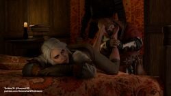 ciri from the witcher (series) by sumwut3d