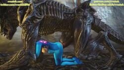 3d alien animated belly_bulge monster rrostek samus_aran sound sound_effects source_filmmaker stomach_bulge stomach_deformation tagme video xenomorph