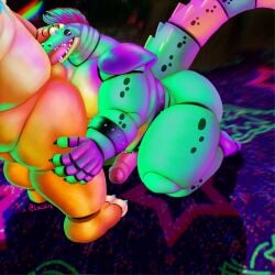 alligator alligator_tail alligatorid alligatorid_humanoid animatronic anthro anthro_male bear biceps black_nails blowjob blue_eyes blue_nails bowtie clawed_fingers claws crocodile crocodile_tail crocodilian crocodylid eye_wear face_paint facial_markings fingerless_gloves five_nights_at_freddy's five_nights_at_freddy's:_security_breach fnaf gay_sex glamrock_freddy_(fnaf) green_body green_scales green_skin hand_on_head long_nails lucivire machine male male/male male_only mohawk mohawk_(hairstyle) montgomery_gator_(fnaf) muscle muscles muscular_anthro muscular_body muscular_furry muscular_male non_human red_eyes red_hair reptile reptile_humanoid robot robot_anthro robot_humanoid scales scalie scottgames shades sharp_teeth shoulder_pads spiked_bracelet spikes spotted_body star_shades steel_wool_studios sunglasses tail_markings tan_body top_hat two_tone_body ursid ursid_humanoid ursine yellow_body yellow_scales yellow_skin