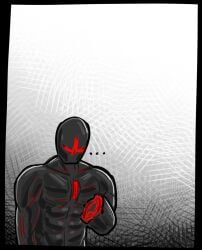 ... between_breasts breaking breasts comic_page confused digital_drawing_(artwork) digital_media_(artwork) drill female femdom fight gray_background grey_skin kicking kyurby_(zzzhodazzz) male manga_page oc red_light robot robot_girl robot_male strong_female yellow_eyes yellow_light zzzhodazzz