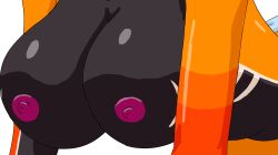 ambiguous_gender anal anal_sex animated anthro anthro_penetrated big_breasts bouncing_breasts breasts doggy_style doggyshel duo felid female female_penetrated fingers fur hand_on_butt hi_res huge_breasts implied_sex loop mammal multicolored_body multicolored_fur nipples offscreen_character orange_body orange_fur penetration pink_nipples prehistoric_species saber-toothed_tiger sex sex_from_behind shaded short_playtime simple_background solo_focus tail white_background widescreen