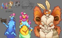 3girls 3monsters 4_arms :3 :d animate_inanimate annelid annelid_humanoid antennae antennae_(anatomy) anthro anthro_only arm_fur big_blue_bubble big_breasts blue_body blue_breasts blush_lines body_markings boo'qwurm boobs_out book book_stack bow breasts breasts_apart bug bug_girl candy_girl candy_monster character_name chest_fluff chest_fur chest_tuft closed_eyes conjoined cream_fur english_text epic_boo'qwurm eye_markings eyewear_strap female female_only fluffy fluffy_arms fluffy_chest fluffy_pussy fluffy_thighs fluffy_wings fuzzy ginger ginger_female ginger_hair glasses gradient_body green_hands grey_background gummy_creature gummy_worm guropede hair_bun hair_mouth hand_on_side hand_up holding_book holding_object hourglass_figure hourglass_figured_female humanoid inverted_nipples lepidopteral_wings lepidopteran lepidopteran_humanoid light_body light_fur living_book living_candy megane meganekko meme_in_the_background monster monster_girl monstrous_humanoid moth moth_antennae moth_girl moth_humanoid moth_wings mouth_markings multi_arm multi_mouth multicolored_arms multicolored_body multiple_girls my_singing_monsters naked naked_female neck_ribbon no_areola nude nude_female nudity orange_areola orange_glasses orange_hair orange_nipples orange_pussy orange_wings perky_breasts perky_nipples pink_glasses pink_hair pink_hands pink_ribbon pink_scarf pink_teeth purple_areola purple_nipples purple_spots pussy qr_code raised_finger rare_boo'qwurm reference_image ribbon scarf scarf_only segmented_body simple_background small_breasts spots spotted_body spotted_hair stack_of_books striped_arms striped_body striped_fur tied_hair titties unusual_anatomy wings wink winking winking_at_viewer worm worm_girl worm_humanoid yellow_antennae yellow_hands yellow_spots yellow_teeth