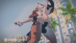 3d 4_arms ahegao ahegao_face alexavlewd animated anthro anthro_on_female anthro_on_human beach blowjob dayumboai dominant_anthro duo fellatio female futa_dominating_female futa_on_female futa_on_human futadom hands_over_head interspecies interspecies_domination islana_(dayumboai) kiriko_(overwatch) lifeguard moaning moaning_in_pleasure multiple_angles penetration shady_geist smaller_female smaller_human sound standing_sex stomach_bulge submissive_female submissive_human summer tagme video