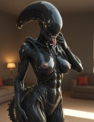 female xenomorph from alien (franchise) by anthroguy