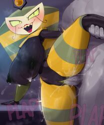 queen vexus from my life as a teenage robot by mdthetest