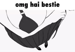 1futa 2d animated balls big_penis blue_archive breasts clothed clothing erection fluid_animation futa_only futanari garter_straps gif hasumi_(blue_archive) high-angle_view huge_breasts huge_cock human intersex justice_task_force_(blue_archive) lingerie meme mostly_nude no_sound penis penis_out shorter_than_10_seconds sketch skirt solo standing surprise_futa swinging_penis text thick_thighs thighhighs throbbing_penis undressing wide_hips yulnux