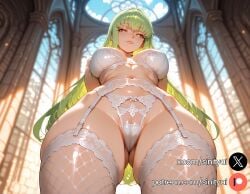 1girls 2025 ai_generated artist_name ass big_ass big_breasts blurred_background blurry_background c.c. code_geass depth_of_field female female_focus green_hair hi_res high_quality high_resolution highres huge_ass huge_breasts huge_thighs long_hair nsfw patreon patreon_exclusive patreon_link patreon_url patreon_username sinity small_waist solo_focus thick_thighs thin_waist yellow_eyes