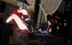 1girls 1monster 2boys ass big_ass black_hair black_hair_male cheating cheating_female clothed clothed_female clothed_male female_on_monster female_on_top female_penetrated girl_on_top grabbing grabbing_another's_ass grabbing_ass grabbing_from_front hair hands hands_on_another's_ass hands_on_ass inferno_rider_(wuthering_waves) light-skinned_female light-skinned_male light_skin longer_than_30_seconds looking_pleasured lotus_position male_rover_(wuthering_waves) monster monster_on_female monster_penetrating monster_penetrating_female music netorare ntr on_top on_top_of on_top_of_another on_top_of_penis pleasure_face riding riding_penis rover_(wuthering_waves) sanhua_(wuthering_waves) sex short_hair short_hair_female shorter_than_one_minute silver_hair silver_hair_female sitting sitting_down sitting_on_lap sitting_on_penis sitting_on_person sleeping sound straight straight_sex tacet_discord_(wuthering_waves) tagme unknown_artist vaginal_penetration vaginal_sex video wuthering_waves