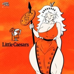 big cleopatra from little caesars by alvarikokearte