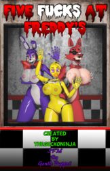 bonnie (disembowell) from five nights at freddy's by gentle puppet