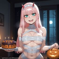 zero two (darling in the franxx) from darling in the franxx by gfeixiaoai