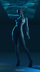 asari from mass effect by steglitzer