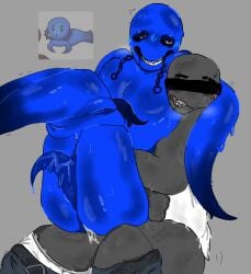 blue imaginary friend (pressure) from pressure (roblox) by bashmak