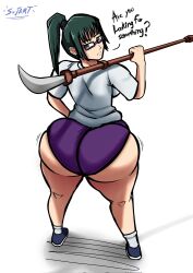 zenin maki from jujutsu kaisen by srjrgart