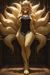 1girls ai_generated anthro_female blonde blonde_fur blonde_hair camellia_tye_(scorpianpp) female fox_girl generation_1_pokemon long_hair nine_tailed_fox ninetales original_character pokemon pokemon_(species) red_sclera scorpianpp self_upload stable_diffusion yellow_eyes