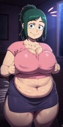 inko midoriya from my hero academia by randomran