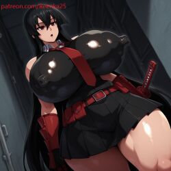 akame (akame ga kill!) from akame ga kill! by reenka25
