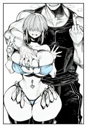 ai_generated breasts huge_breasts shuya_(artist) thick_thighs used_condom used_condoms uzaki-chan_wa_asobitai! uzaki_yanagi wide_hips