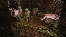 3d animated armor ass big_breasts big_penis big_thighs black_lingerie blue_eyes bouncing_ass bouncing_breasts bouncing_butt breasts cgi clapping_cheeks cum_in_pussy dark_hair defeated doggystyle_position female female_moaning from_behind gangbang goblin goblin_male goblins group group_sex hands_tied high_heels interspecies large_ass large_butt lingerie longer_than_one_minute male moaning_in_pleasure monster monster_cock monster_dick monster_fuck monster_on_female orgy original_character penis pussy rape sex sexy_lingerie shinewind shorter_than_two_minutes size_difference skyrim sound sound_effects sounds straight tagme thick vaginal_penetration video voice_acted