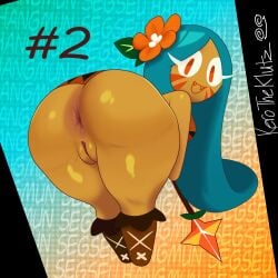 tiger lily cookie from cookie run by kerotheklutz