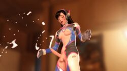 1futa 3d animated balls big_penis breasts continuous_ejaculation cum d.va ejaculation excessive_cum full-package_futanari futa_only futanari gif hourglass_figure infinite_cum intersex large_penis long_penis milkygirls open_mouth orgasm overwatch penis solo testicles