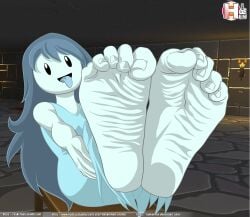 aged_up barefoot big_feet feet feet_focus foot_fetish foot_focus nightmare_waifu rankerhen spooky's_house_of_jump_scares spooky_(shojs)