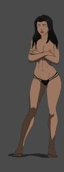 bikini bikini_bottom female topless young_justice zatanna zatanna_(young_justice) zatanna_zatara