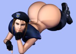 3d female footwear full_color jill_valentine jill_valentine_(julia_voth) jill_valentine_(sasha_zotova) no_penetration resident_evil resident_evil_2 resident_evil_3 solo solo_female