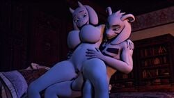 3d animated anthro anthrofied asriel_dreemurr balls boss_monster breasts caprine erection female female_on_top furry goat god_of_hyperdeath horn humanoid_penis incest loop male mammal nude on_top penetration penis pussy reverse_cowgirl_position sex slightly_chubby source_filmmaker straight thick_thighs toriel undertale vaginal_penetration yamimarik1994