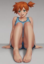 1girls ai_generated feet feet_focus female female_only foot foot_fetish foot_focus human kasumi_(pokemon) pokemon pokemon_rgby shiroppo solo