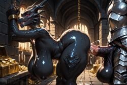 1girls ai_generated alduin anthro anthro_female anthro_male balls bending_over big_ass big_balls big_breasts big_butt big_penis black_body black_dragon black_female black_scales black_skin castle chain_leash chained_collar chained_up chained_wrists chains creamhorseai cum cum_drip cum_in_mouth cum_in_pussy cum_inside cum_on_body cum_on_breasts cum_on_face curvy curvy_female curvy_figure dark_skin dark_skinned_female doggy_style dragon dragon_humanoid equine_penis excessive_cum female fit fit_female from_behind from_behind_position high_resolution highres horn horns horse_penis horsecock horsecock_on_humanoid huge_ass huge_balls huge_breasts huge_cock hyper_balls male male/female male_on_female mommy mommy_kink monster monster_girl monster_mommy muscular muscular_male mythological_creature mythological_scalie mythology naked_female nude_female red-eyes_black_dragon red_eyes scalie skyrim sun testicles treasure vagina vaginal_penetration vaginal_sex voluptuous voluptuous_female yu-gi-oh!