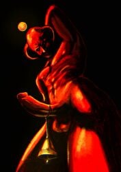 big_penis cryptid demon follow_the_bell glitch horror solo style_parody