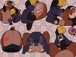 4:3 anal anal_sex anthro anthro_on_anthro areola ass balls balls_deep bear big_balls big_butt big_penis bighorn_sheep biped black_body black_fur black_hair blonde_hair bodily_fluids bovid brown_body brown_fur brown_nipples butt_slap canid canine canis caprine cum cum_in_mouth cum_inside cum_on_face curly_hair digital_media_(artwork) domestic_dog don_(zackdadawg) dreadlocks duo english_text erection fellatio foreskin french_kissing from_front_position fur genital_fluids genitals glans hair hi_res horn hot_dogging humanoid_genitalia humanoid_penis hybrid imminent_sex interspecies kissing long_ears long_tongue male male/male male_penetrated male_penetrating male_penetrating_male mammal mating_press multicolored_hair musclegut muscular muscular_anthro muscular_male nipples nude open_mouth oral pec_squish pecs penetration penile penis poodle rimming rimming_male saliva saliva_on_anus saliva_on_balls saliva_on_tongue saliva_string sex sheep simple_background size_difference slap slap_mark small_dom_big_sub smile spade_tattoo tail text thick_penis tongue two_tone_hair twunk umber_(umberdooks) uncircumcised ursine vein veiny_penis wobble zackdadawg