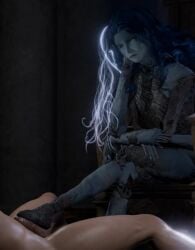 animated blender doll dominant_female footjob naked penis ranni_the_witch shizu_miro tagme tarnished video