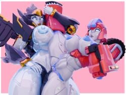 black_bird female fembot futa_on_female futanari giantess komradederp machine machine_girl penis pussy robot robot_girl rubi_(komradederp) transformers vaginal_penetration